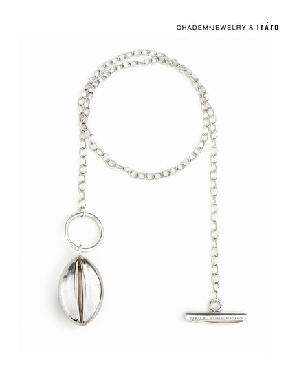 EVOLVE brooch necklace